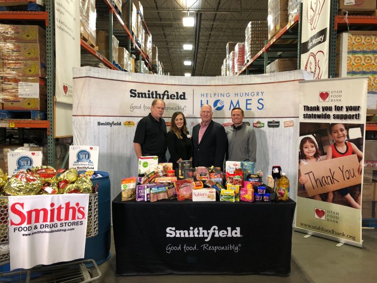 Smithfield Foods Donates 35,000 lbs. of Protein! – Utah Food Bank